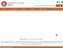 Tablet Screenshot of ganpatiplaza.com